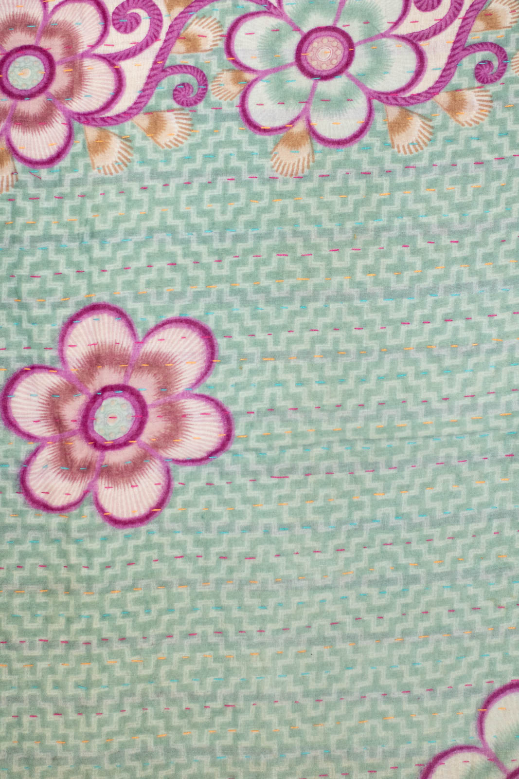 Sugar No. 9 Kantha Baby Blanket