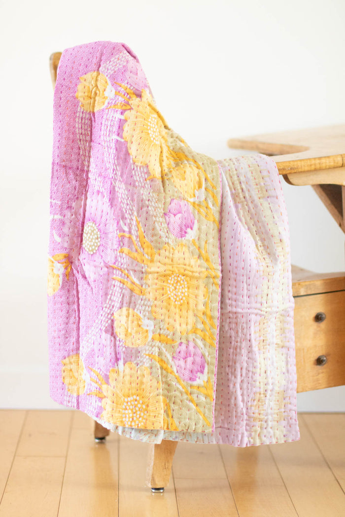 dignify Kantha Baby Blanket Quilt