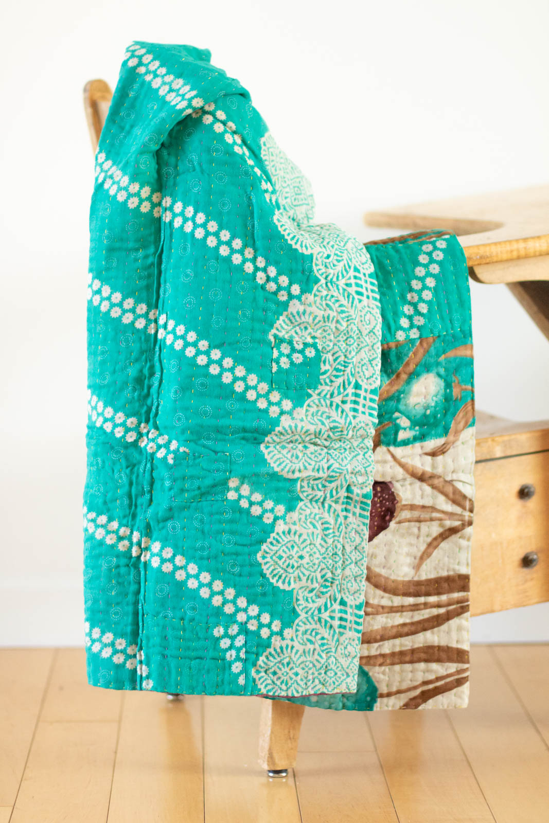 dignify Kantha Baby Blanket Quilt