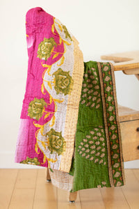 dignify Kantha Baby Blanket Quilt