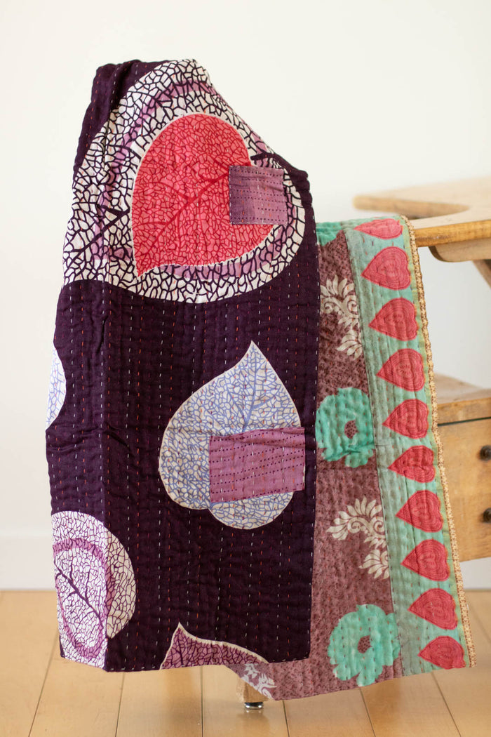 dignify Kantha Baby Blanket Quilt