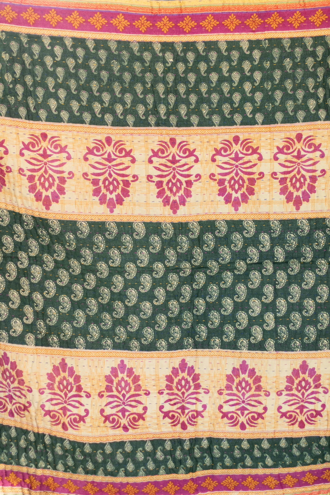 Charm No. 9 Kantha Baby Blanket