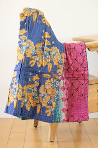 dignify Kantha Baby Blanket Quilt