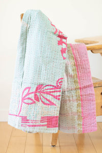 dignify Kantha Baby Blanket Quilt