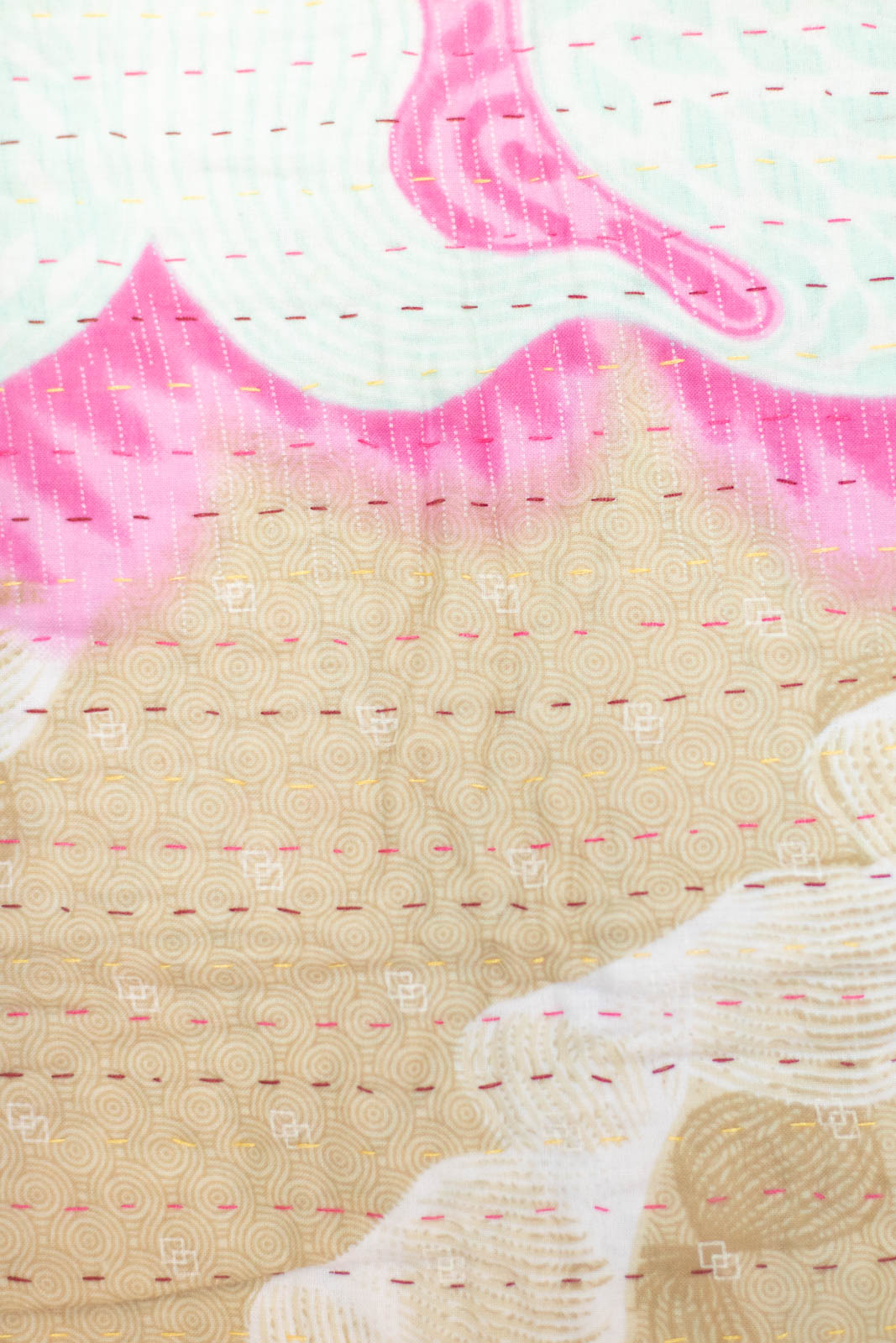 Adore No. 8 Kantha Baby Blanket