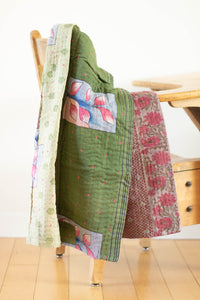 dignify Kantha Baby Blanket Quilt