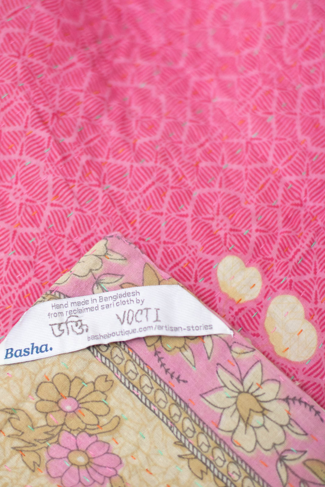 Dear No. 4 Kantha Baby Blanket