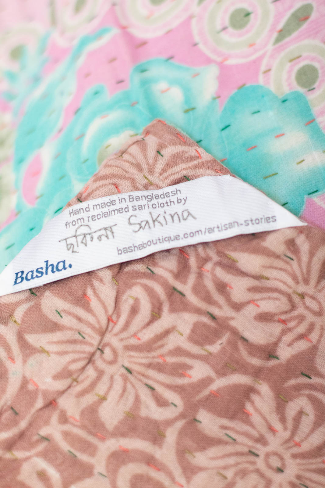 Sugar No. 3 Kantha Mini Blanket