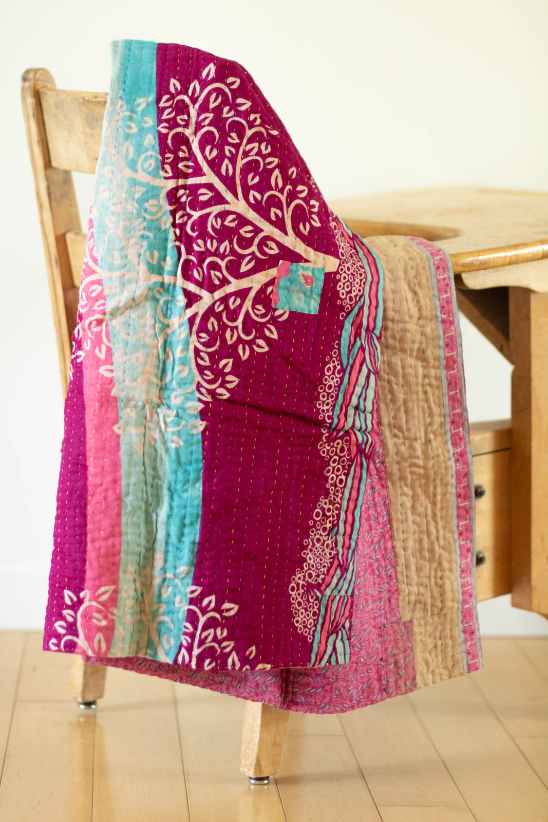 dignify Kantha Baby Blanket Quilt