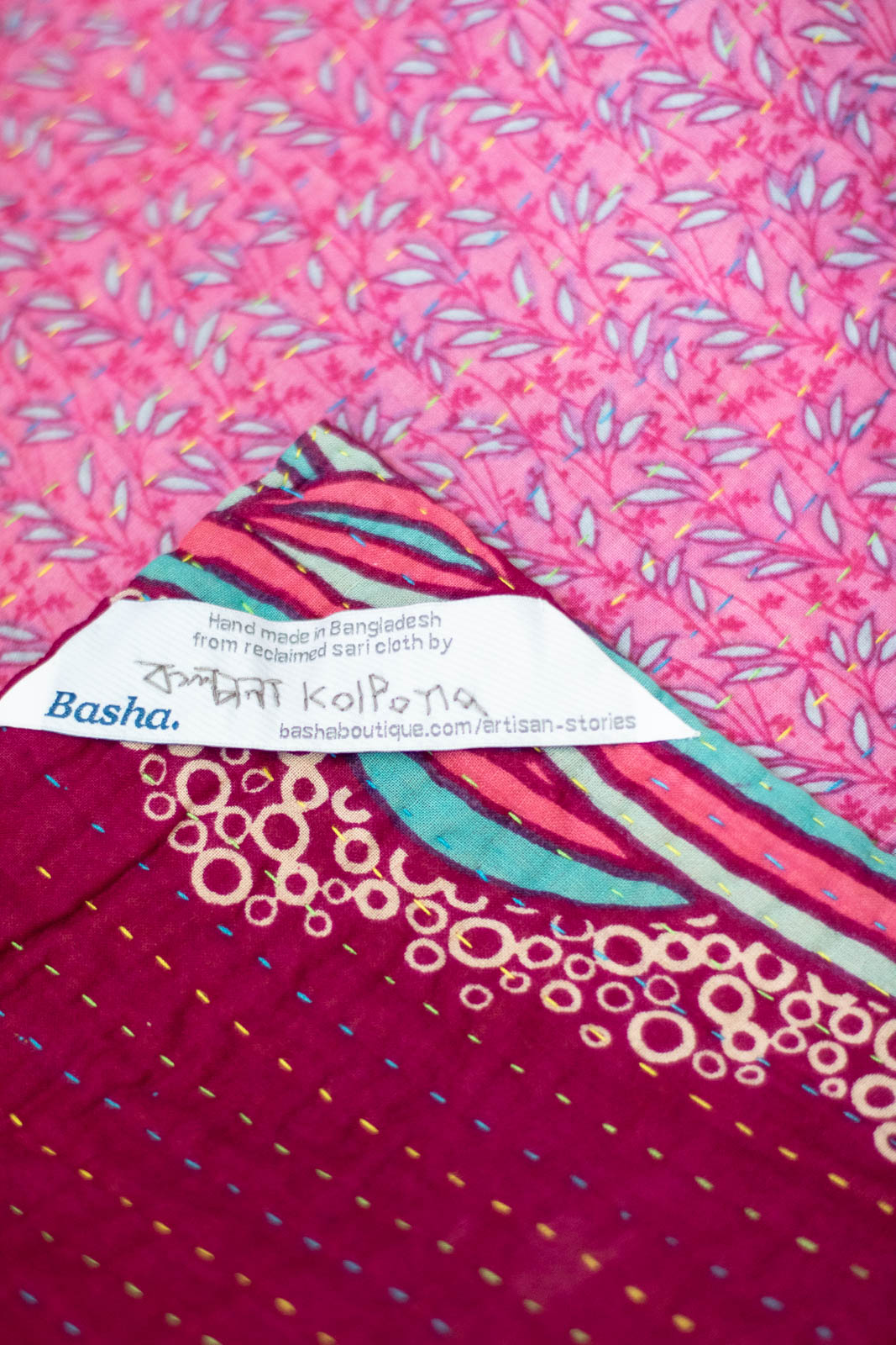 Adore No. 5 Kantha Mini Blanket