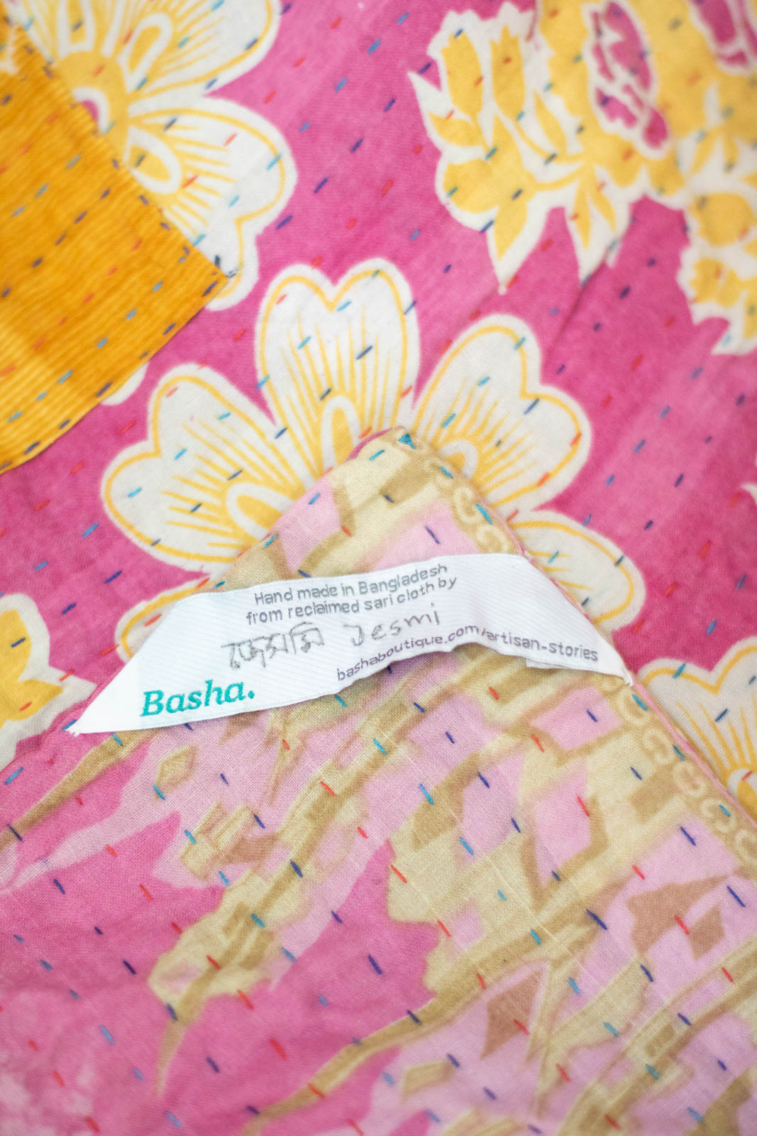 Beloved No. 4 Kantha Mini Blanket