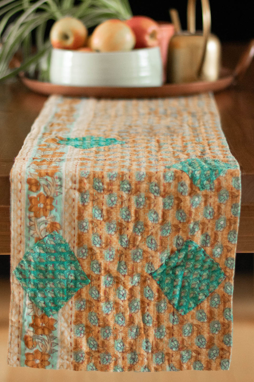 Reversible Kantha Table Runners