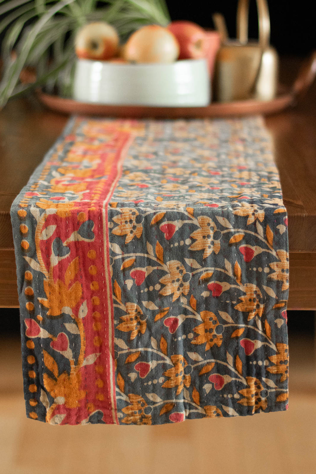 Reversible Kantha Table Runners