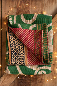 Kantha Holiday Throw