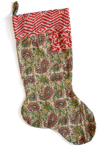 dignify Kantha Christmas Stocking