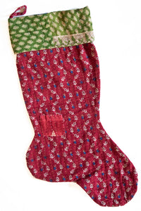 dignify Kantha Christmas Stocking