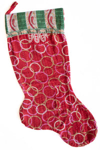 dignify Kantha Christmas Stocking