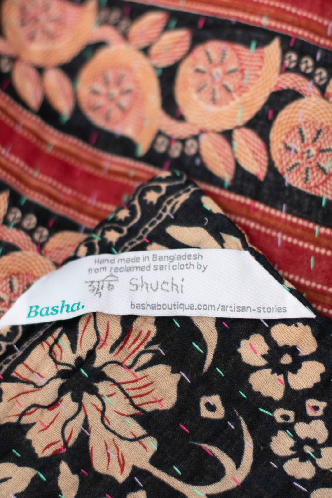 Supreme No. 5 Kantha Large Throw