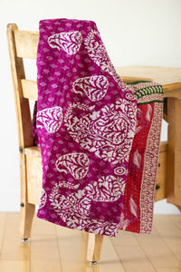 dignify Kantha Baby Blanket Quilt